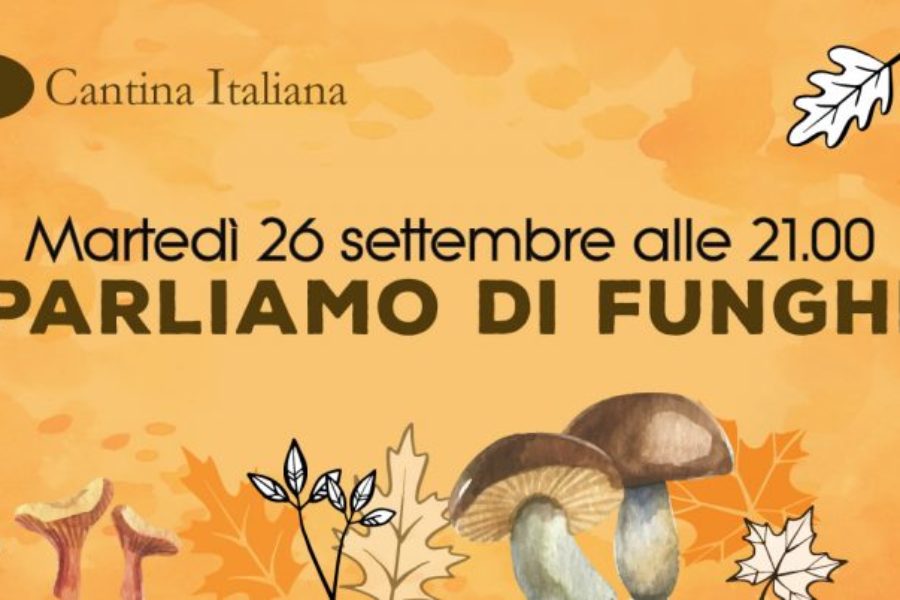 26 settembre – Parliamo di funghi