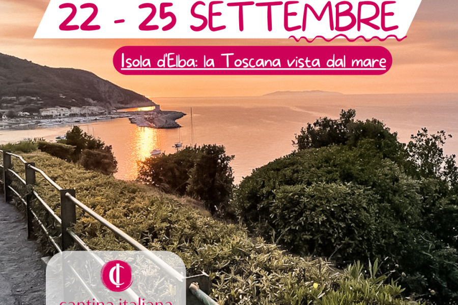 Wine Tour “Isola d’Elba: la Toscana vista dal mare”